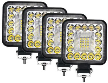 Of Wheels Deals LED Work Light Bar, Offroad Spotlight, Mini Headlight For Truck, Jeep, Boat, Tractor, ATV square 96w