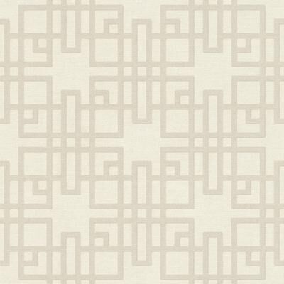 Advantage Mana White Trellis Wallpaper - 20.9in x 396in x 0.025in - 20.9in x 396in x 0.025in
