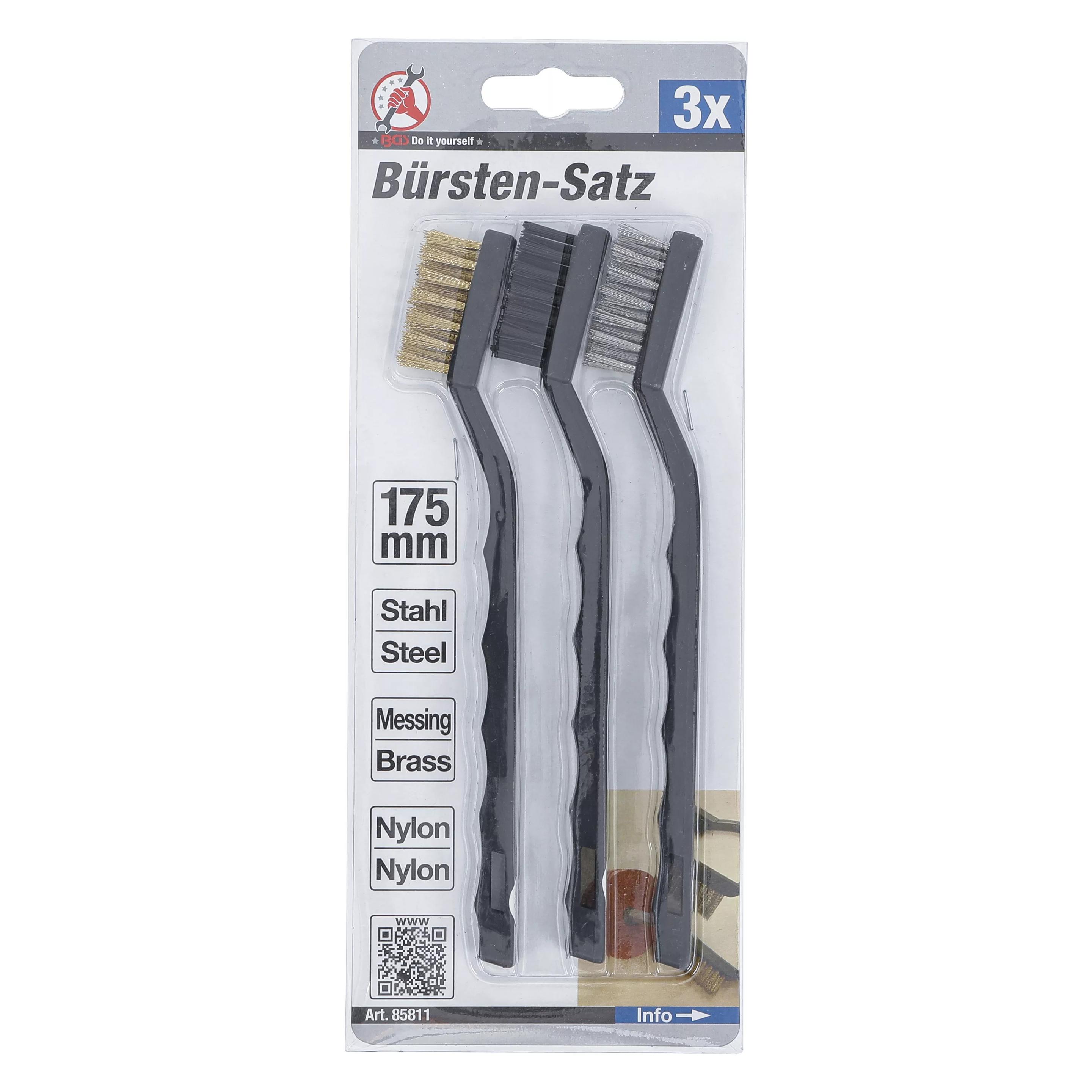 BGS Bürsten-Satz 175 mm 3-tlg. (85811)