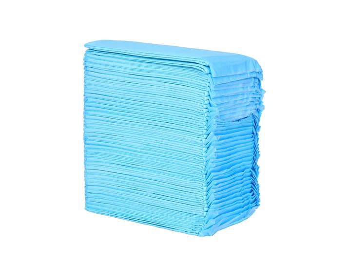 Welpen Trainingsunterlage 60 x 60 cm 60 Stk. blau