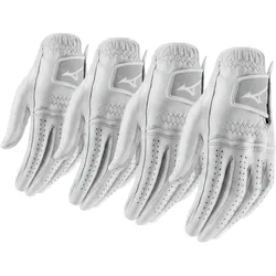Mizuno Handschuh Cabretta Leather - 4er Pack, weiss