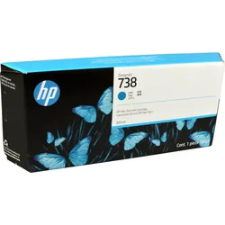 HP Tinte 676M6A 738 cyan