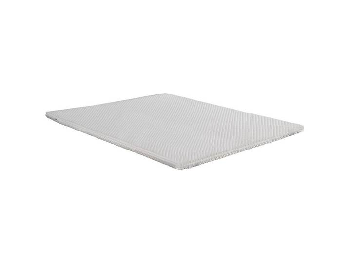 Livetastic Topper, Weiss, Textil, Füllung: Polyester, 140x200 cm, Oeko-Tex® Standard 100, Bezug abnehmbar/waschbar, wendbar, atmungsaktiv, mit Gummiband, alternative Grössen erhältlich, Bezug rundum abnehmbar, ohne Klebstoffe, Schlafzimmer, Matratzen, Topper