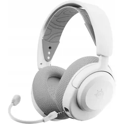 SteelSeries Arctis Nova 3XW White (Kabellos), Gaming Headset, Weiss