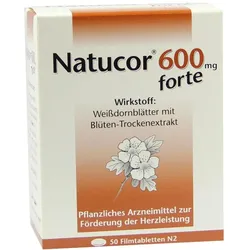 Natucor 600 mg forte Filmtabletten 50 St