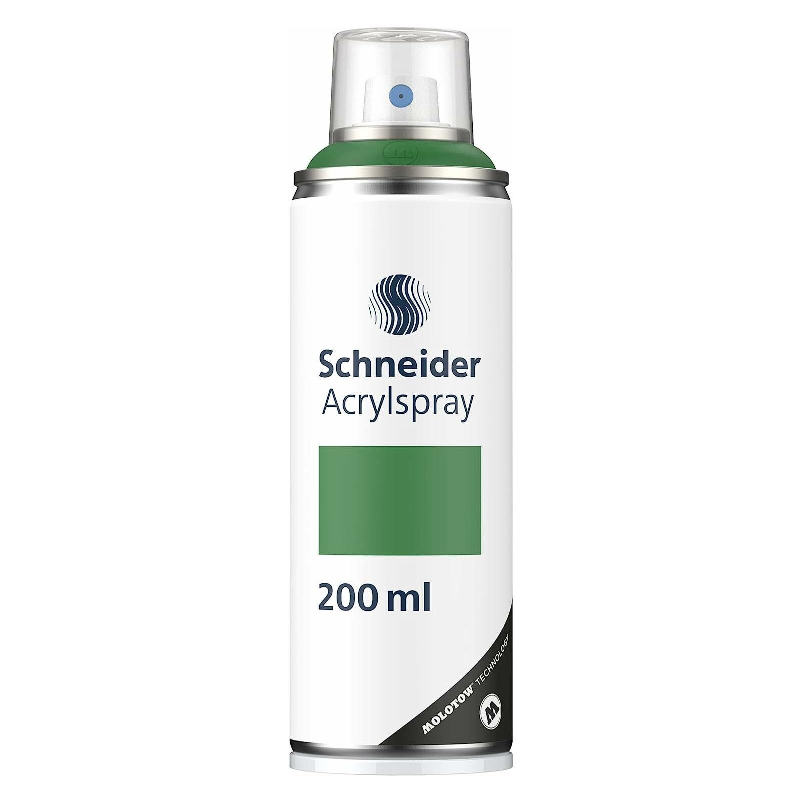Schneider Paint-It 030 ML03050045 Acrylfarbe Moosgrün 200 ml (200 ml) (ML03050045)