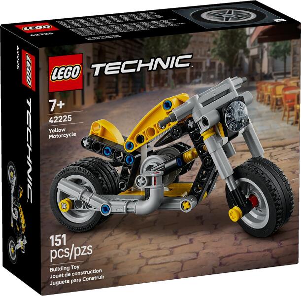 LEGO® Technic 42225 Gelbes Motorrad
