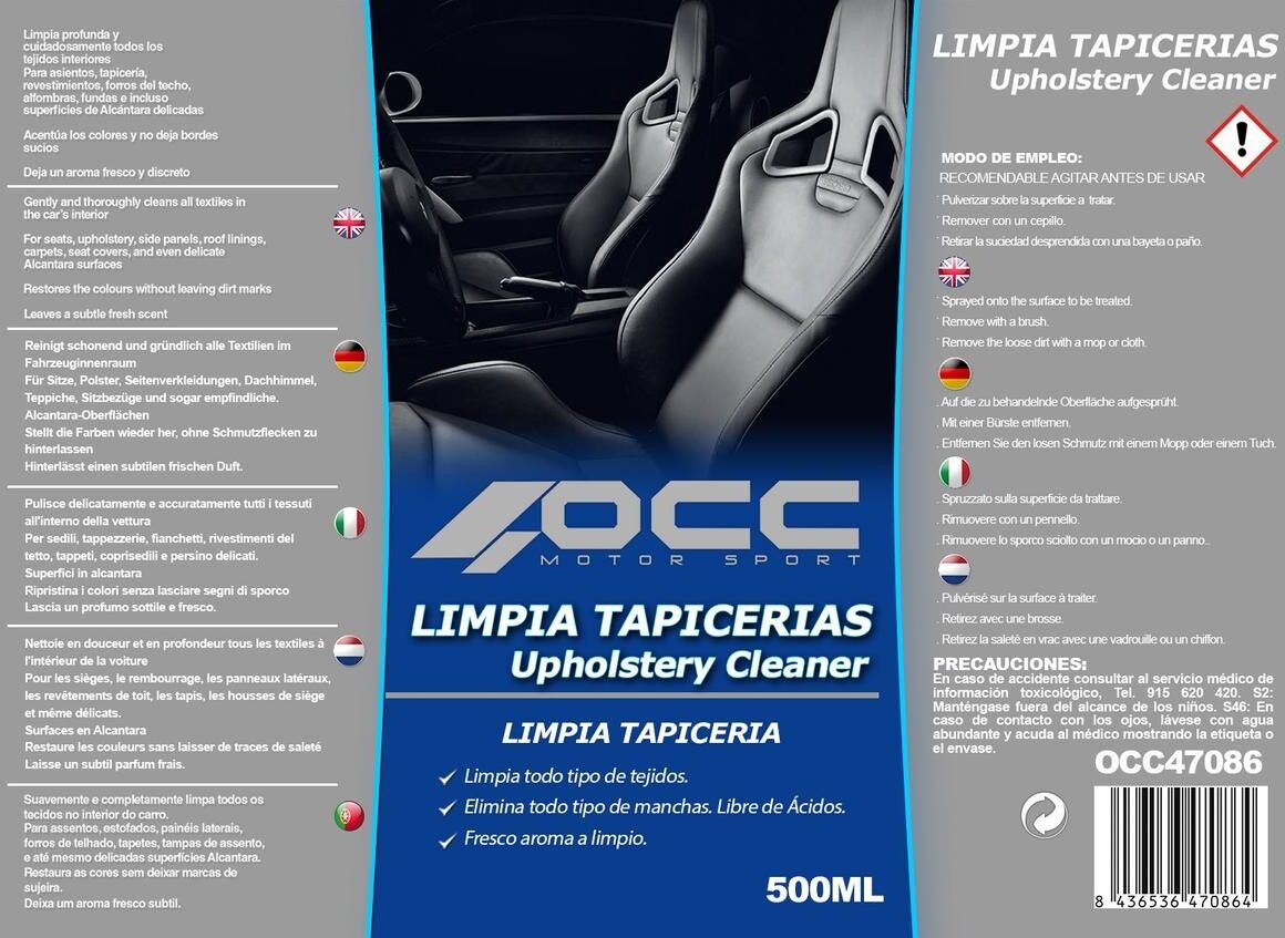 Occ Motorsport OCC47086 Tekstiili / matto puhdistus