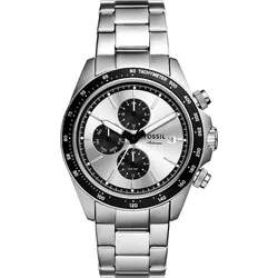 Fossil Quarz / Multifunktion Autocross FS6124 - silberfarben - 42mm