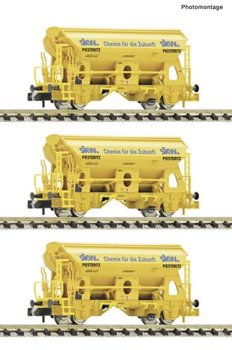 Fleischmann 6660172 N 3-tlg. Set: Schwenkdachwagen "SKW Piesteritz"