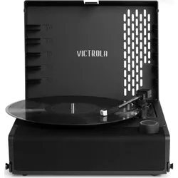 Victrola Revolution GO (Manuell), Plattenspieler, Schwarz