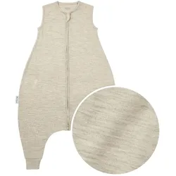 Meyco Baby Sommer-Sleepoverall Merinowolle 0.5 TOG, beige, 92
