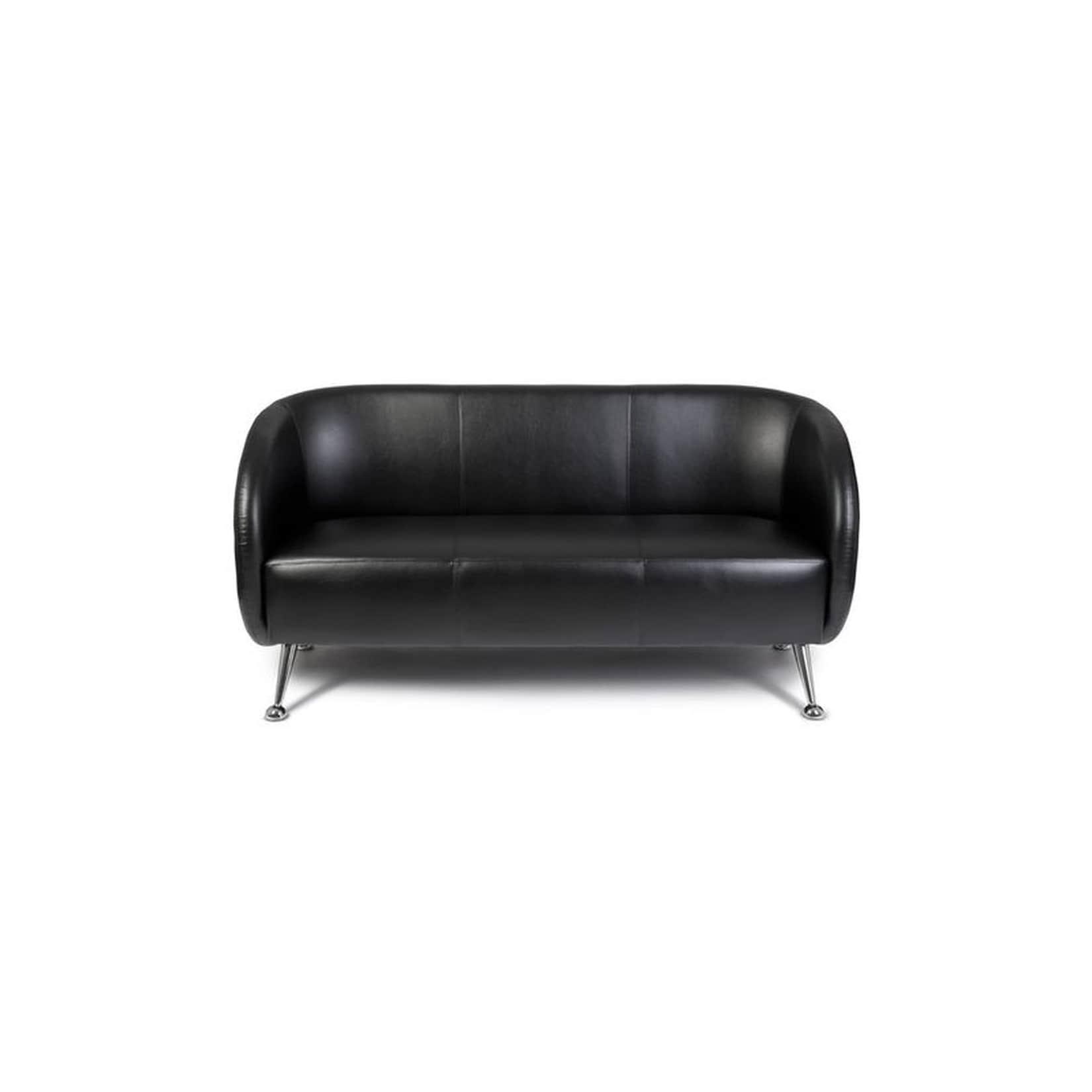 hjh OFFICE Lounge Sofa ST. LUCIA Kunstleder mit Armlehnen