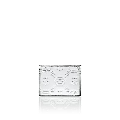 Clutch PHILIPP PLEIN "Monogram", Damen, 70, silber, Taschen