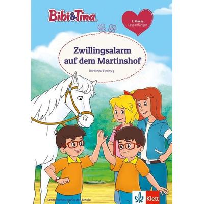 Bibi & Tina: Zwillingsalarm auf dem Martinshof, Gebundene Ausgabe von Dorothea Flechsig, Klett Lerntraining bei PONS Langenscheidt GmbH,