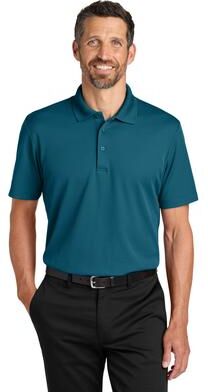 Port Authority K620 Plaited Pique Polo Shirt in Moroccan Blue size 2XL   64/36 polyester face/cotton back plaited pique