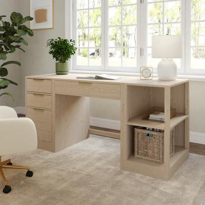 Martha Stewart Modular Desk, 2-Tier Shelf & File Cabinet
