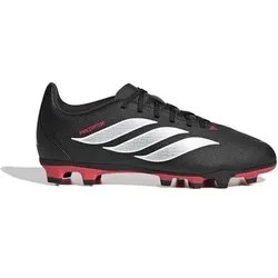 ADIDAS Kinder Fussball-Rasenschuhe Predator Club Firm Ground/Multi Ground Kids, Größe 28 in Schwarz Schwarz