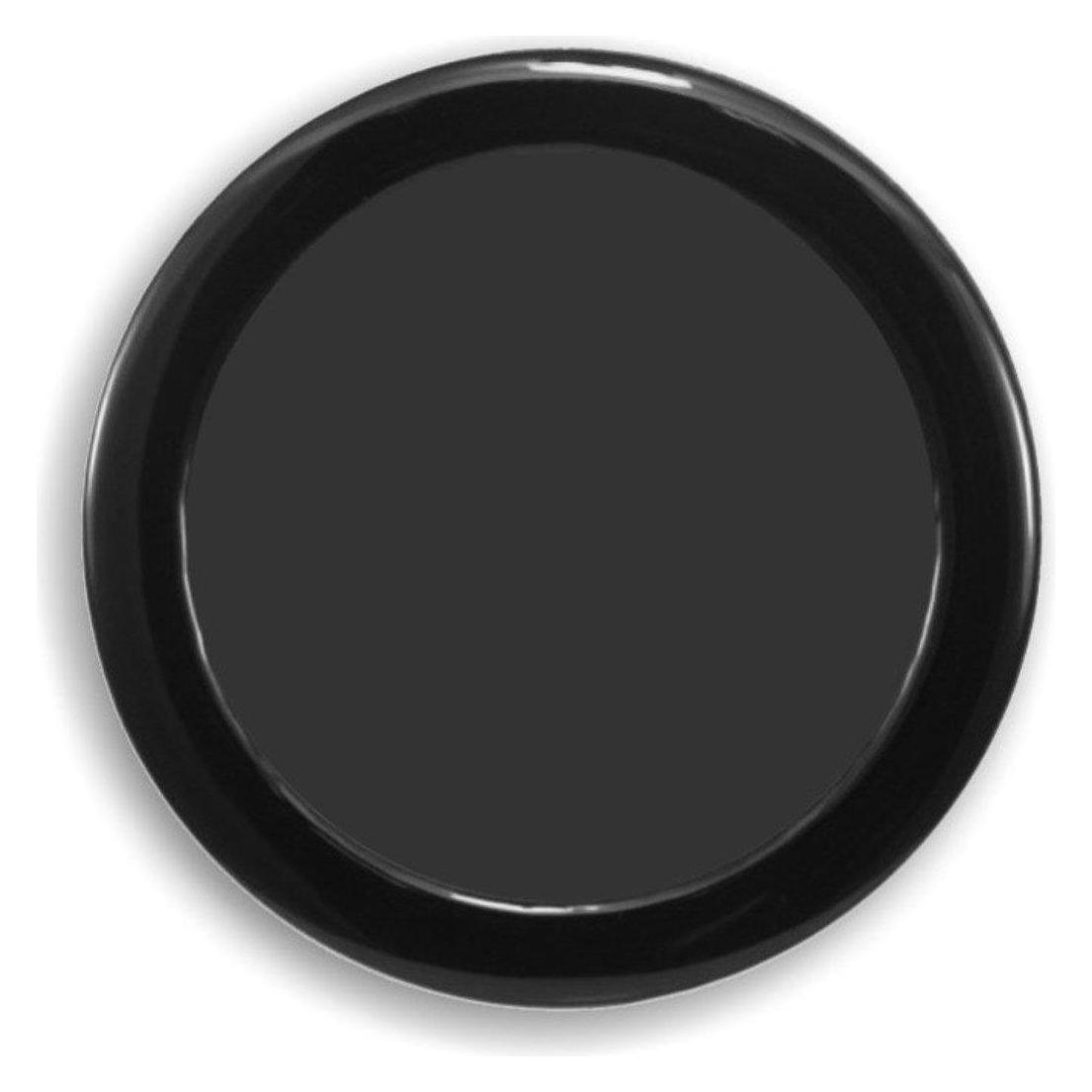 DEMCiflex Round Dust Filter 92mm - black/black (92mm Round black mesh)