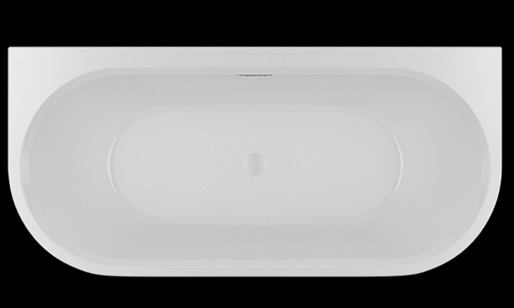 RIHO Desire B2W Badewanne, 1800x840x600mm, 230 Liter, glänzend weiß, B089002005