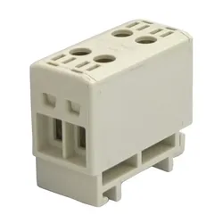 Hauptleitungsklemme Anschlussklemme ETB 16/1x2 Al/Cu Universalklemme elektroinstallation 4 Löcher Elektro Becov UK2016.21