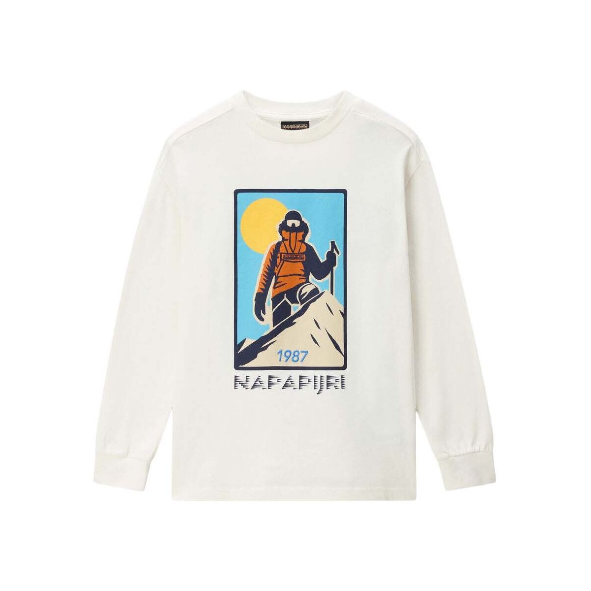 Napapijri K S-ellis LS white whisper (N1A) 12 NP0A8BJKN1A1005