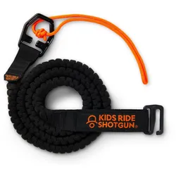 Kids Ride Shotgun Quick Fit MTB Tow Rope Abschleppseil, 1.7 
- 3.3m, black