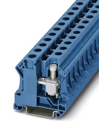 Phoenix Contact 3075728 Durchgangsreihenklemme 12.2mm Schrauben, Steck-Klemm Blau 50St.