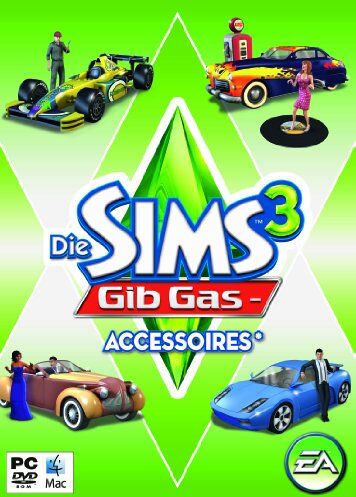 Electronic Arts - Die Sims 3: Gib Gas-Accessoires (Add-On) - Preis vom 08.10.2026 07:26:42 h