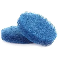 CaddyClean ST003304 Superpad mittelhart blau 10 Stück/Pack, mittelhart, für die allgemeine Reinigung