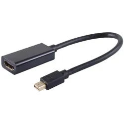 Shiverpeaks BASIC-S 1.4 Adapter, Mini DisplayPort (0.15 m), Videokabel, Schwarz