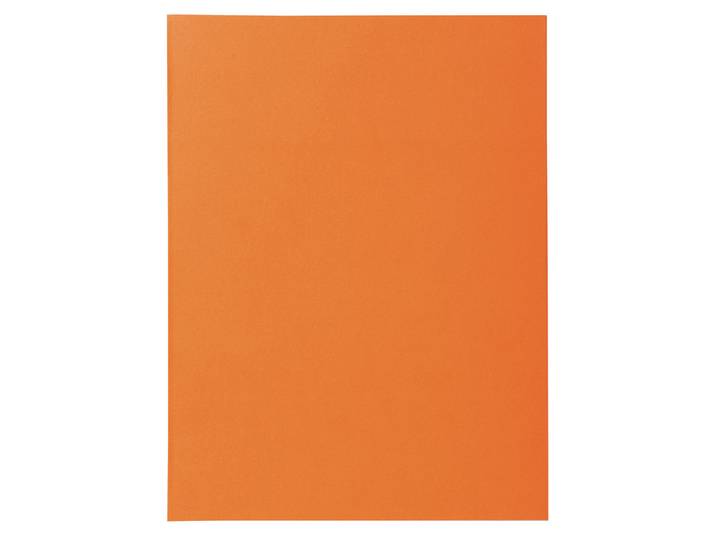 EXACOMPTA Paquet 100 chemises SUPER 210 - 24x32cm - Orange