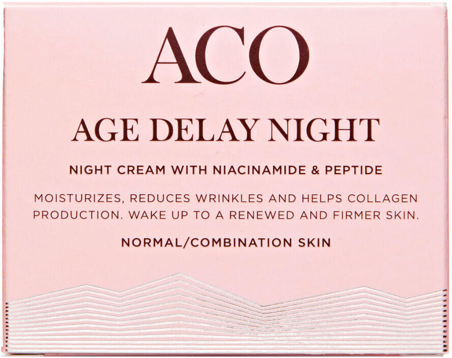 ACO Age Delay Night Cream Normal Skin 50 ml