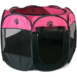 Intirilife Haustier Laufstall Spielzelt (Hundezelt), Hundehütte