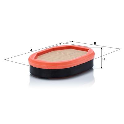 MANN-FILTER Sekundärluftfilter CF 2135 für VM