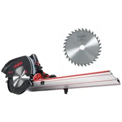 Mafell Kapp-Sägesystem KSS60cc LED-Licht + HM Sägeblatt 185x2,4x1,4x20 mm 32Z/WZ