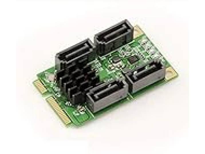 KALEA-INFORMATIQUE Carte contrôleur Mini PCI Express 4 Ports SATA 3.0 6G avec Chipset Marvell