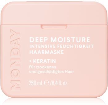MONDAY Moisture máscara hidratante intensiva para cabelo seco 250 ml. Moisture