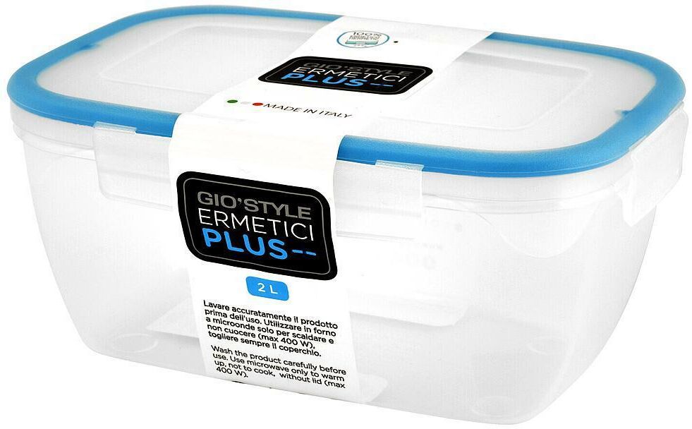 Giostyle Contenitore Rettangolare 2 l Plus