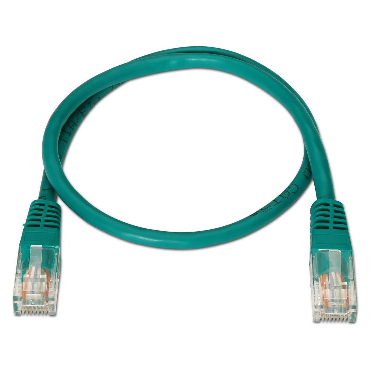 Aisens CABLE DE RED LATIGUILLO RJ45 CAT.6 UTP AWG24 VERDE 2.0M (CAT6, 2 m) (A135-0247)