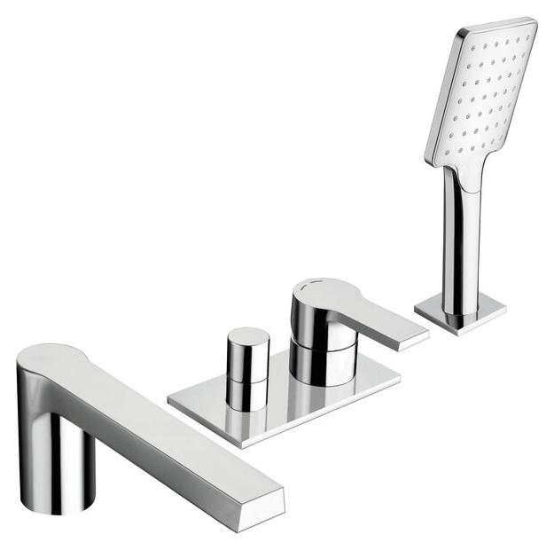 CASA39 Cristina Omega Wannenrandarmaturen 4 löcher CRIOG12151