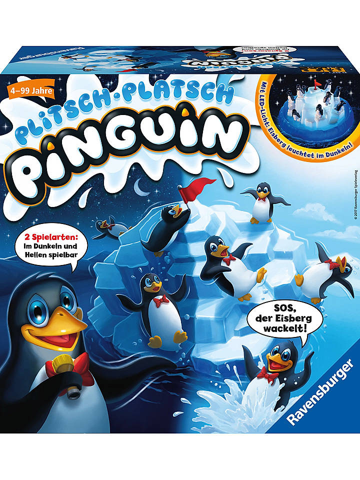 Ravensburger Spiel "Plitsch-Platsch Pinguin" - ab 4 Jahren - onesize
