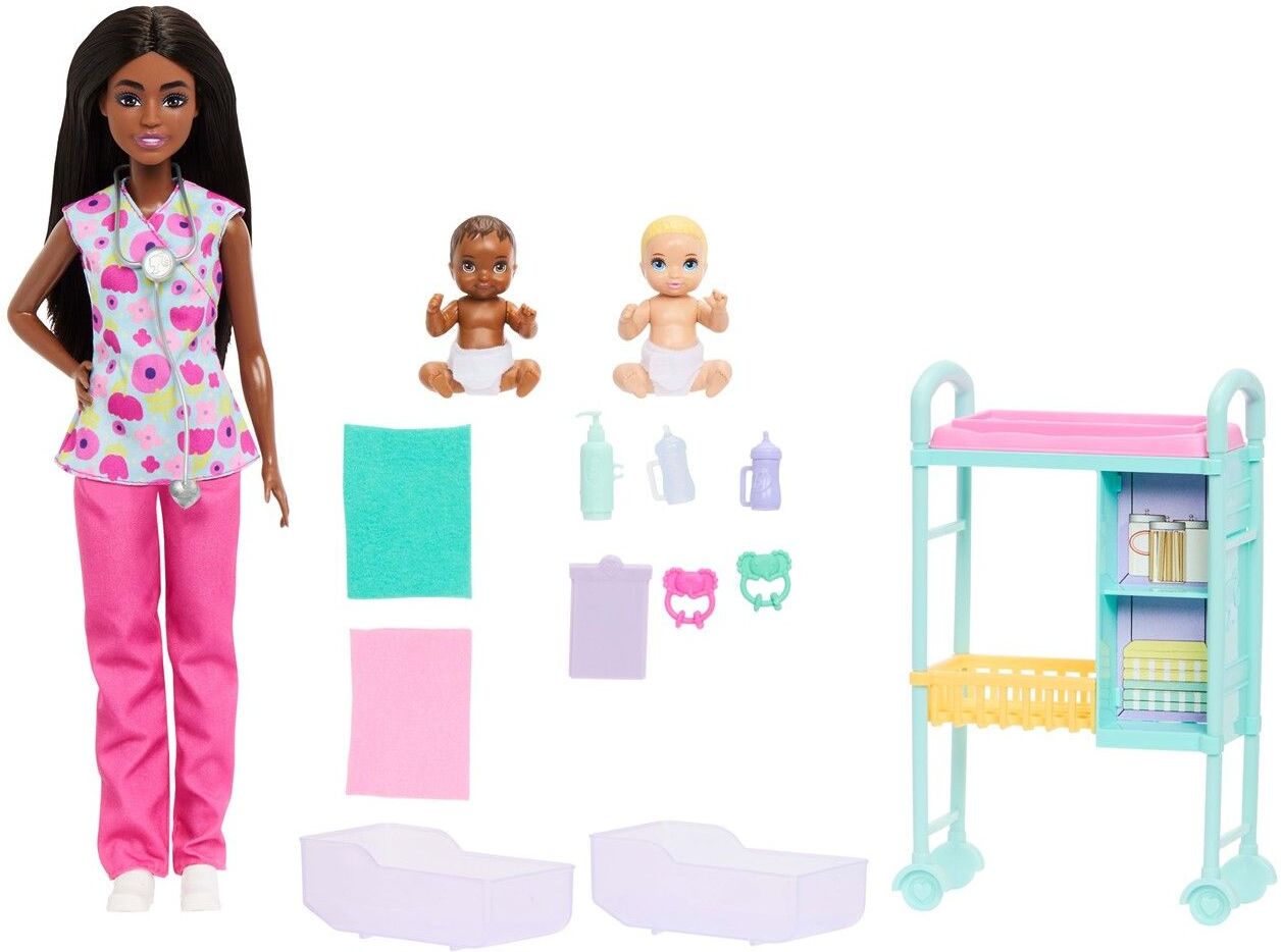 Mattel Barbie: You Can Be Anything - Baby Doctor Doll (JMK13)