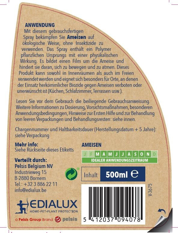 Edialux Ameisenspray Bio Sect 500 ml