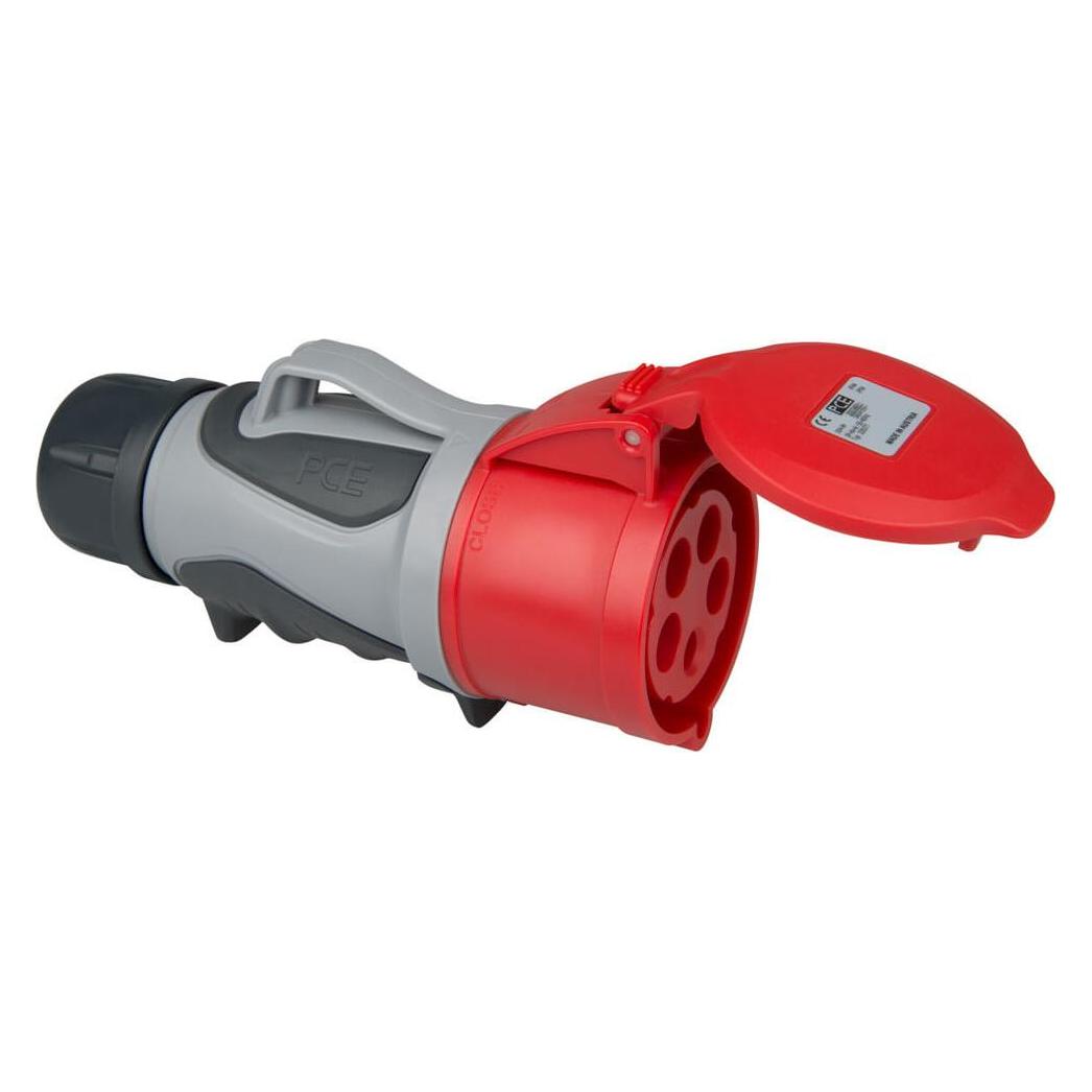 PCE 2253-6tt Kupplung 32A 5p 6h GRIP TT (CEE 16/5) (2253-6tt)