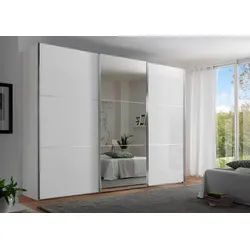 Staud Schwebetürenschrank Includo-Glas 298 x 222 cm Glas Weiß