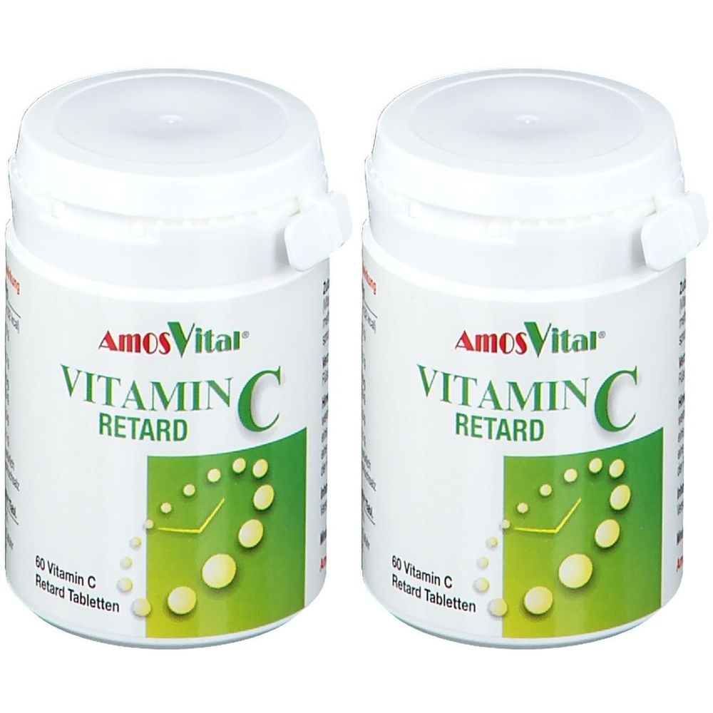 Vitamin C Retard Tabletten mit Depotwirkung 2x 2x60 St Retard-Tabletten