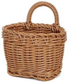 Uplift Treasures Handwoven Rattan Hanging Storage Basket 4