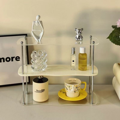 Shop Station Perfume Organizer And Vanity Countertop Storage Rack white