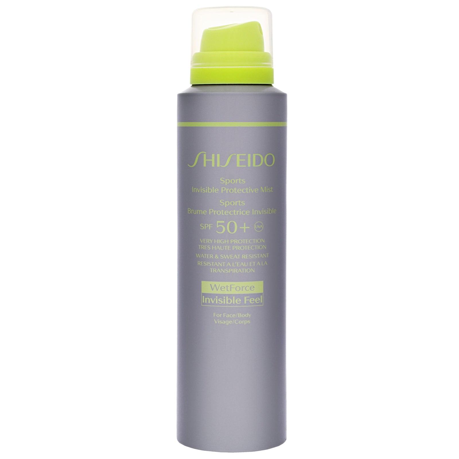 Shiseido SPF50+ Sport Unsichtbares Schutzspray - Ultimativer Sonnenschutz